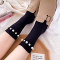 Rhinestone Pearl Socks - DippedShop Wholesale - #4531