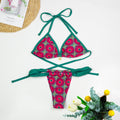 Metal Shell Halter Bikini - DippedShop Wholesale - #4147
