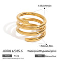 Geometric Open Wrap Ring - DippedShop Wholesale - #5779