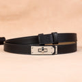 Elegant Skinny Dress Belt Leather Waist Belt 6W6JBT157