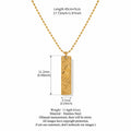 Vintage Rhinestone Gold Plated Pendant Necklace 6W6JNC640