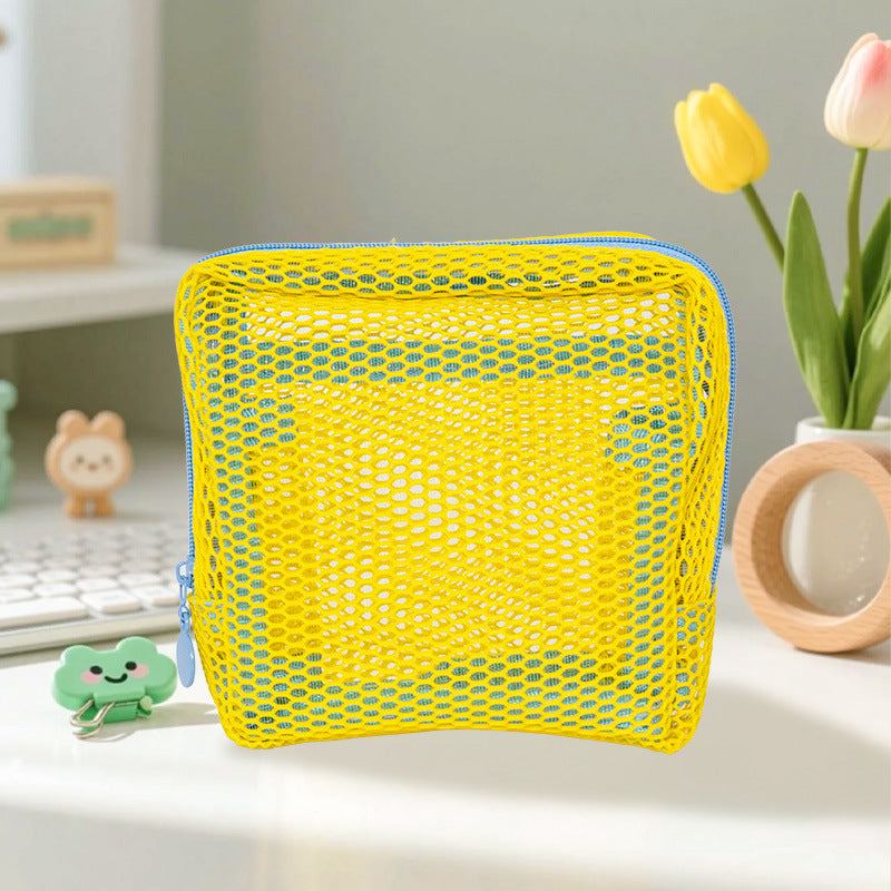 Fashion Color Block Hollow Storage Bag MK2BW6S10BOB115