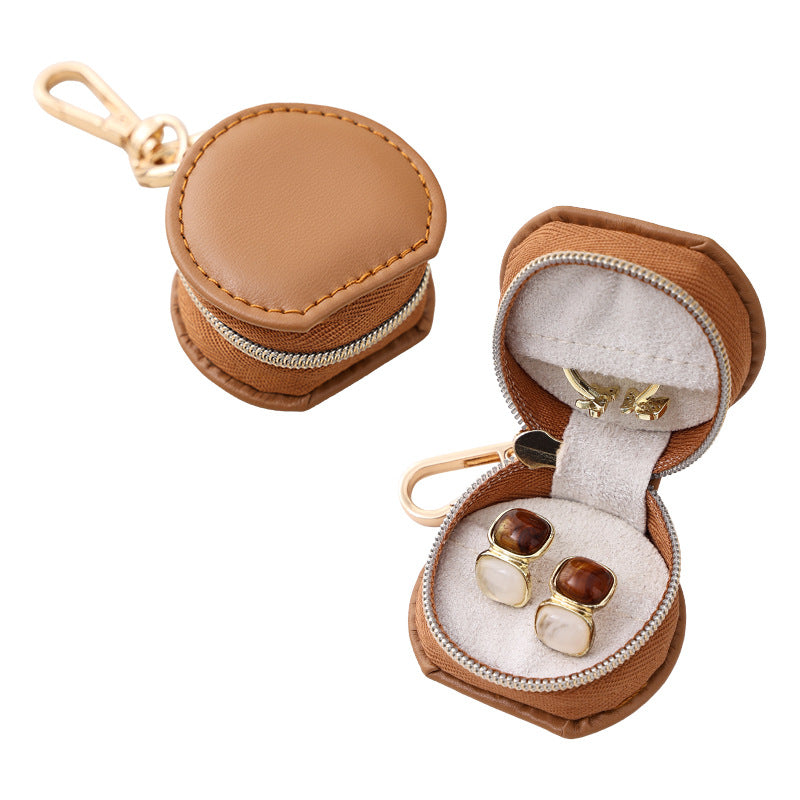 Mini Portable Travel Jewelry Box with Keychain 6W13HSJ110