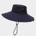 Summer Travel Hiking Large Wide Brim Fisherman Hat 8BK6HAT171T
