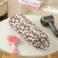 Retro Leopard Print Quilt Shell Cosmetic Bag 6S5CO101