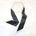 Elegant Floral Print Pearl Scarf Skinny Heanband MK2BW6W6HBD121