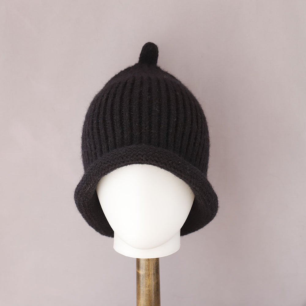 Cute Pointed Top Knit Bucket Hat 6W6HAT703