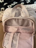 Solid Color Large Capacity Multi Layer Makeup Bag MK2BW6S10BOB91