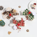 Plaid Velvet Bow Hair Clip - DippedShop Wholesale - #7939