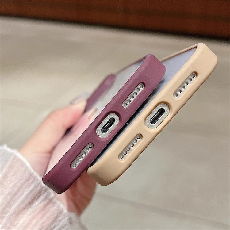 Simple Color Block Shockproof Phone Case for iPhone 6Z13HPC203