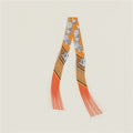 Horse Print Tassel Silk Scarf - DippedShop Wholesale - #3459