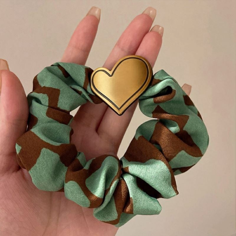 Heart Elastic Hair Tie - DippedShop Wholesale - #2243