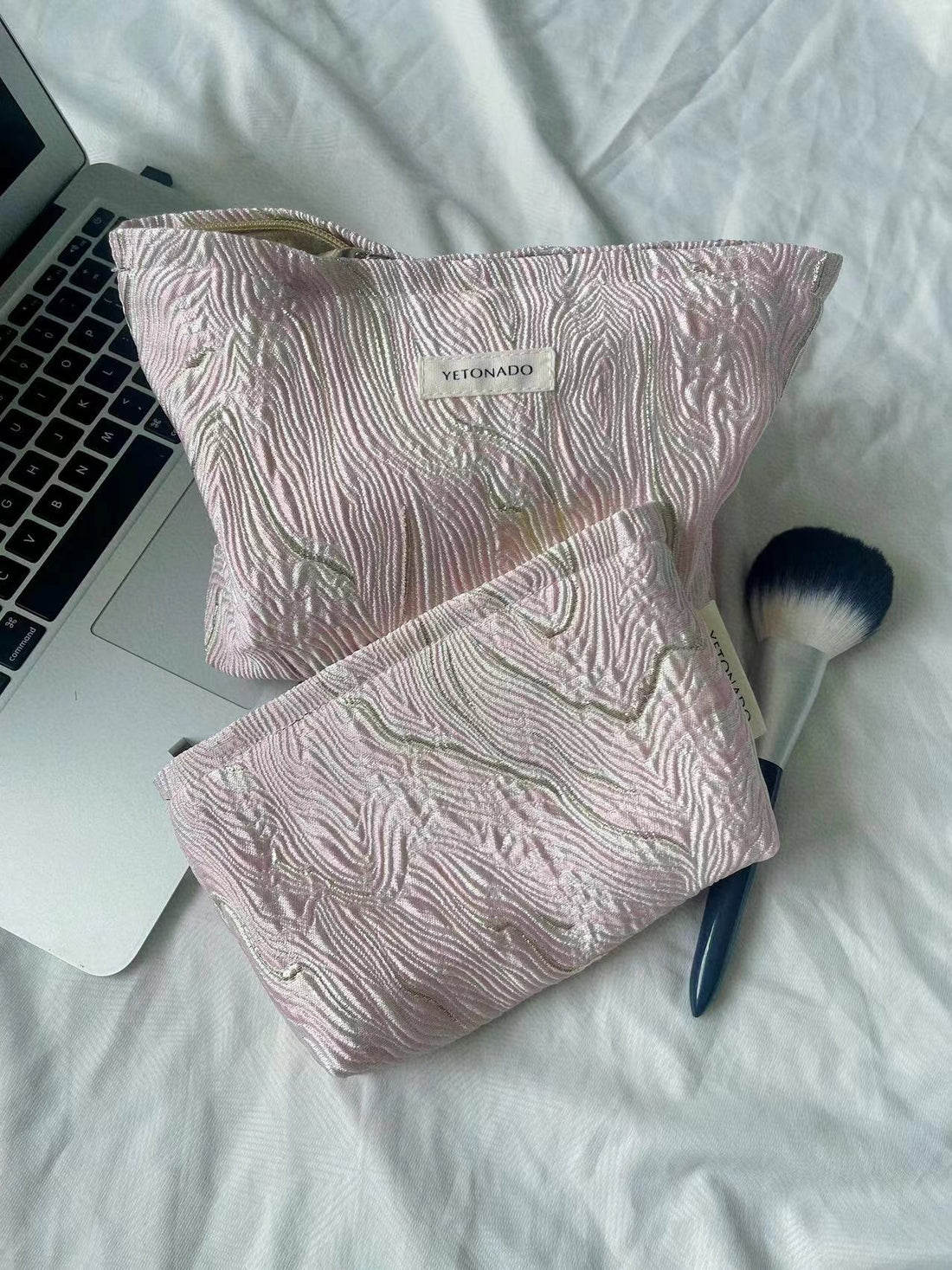Minimalist Color Block Makeup Bag - DippedShop Wholesale - #6163