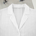 Stripe Jacquard Sleepwear Set - DippedShop Wholesale - #1795