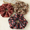 Cute Christmas Snowflake Print Elastic Hair Scrunchie 6W6HSR443