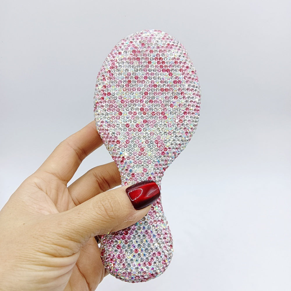 Glitter Rhinestonr Anti-Static Cushion Hair Brush 6C5CB164