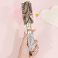 Sparkly Rhinestone Round Barrel Hair Brush 6C5CB159