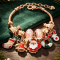 Santa Sock Pendant Bracelet - DippedShop Wholesale - #4195