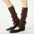 Winter Cable Knit Knee High Leg Warmers 6W8FSO874