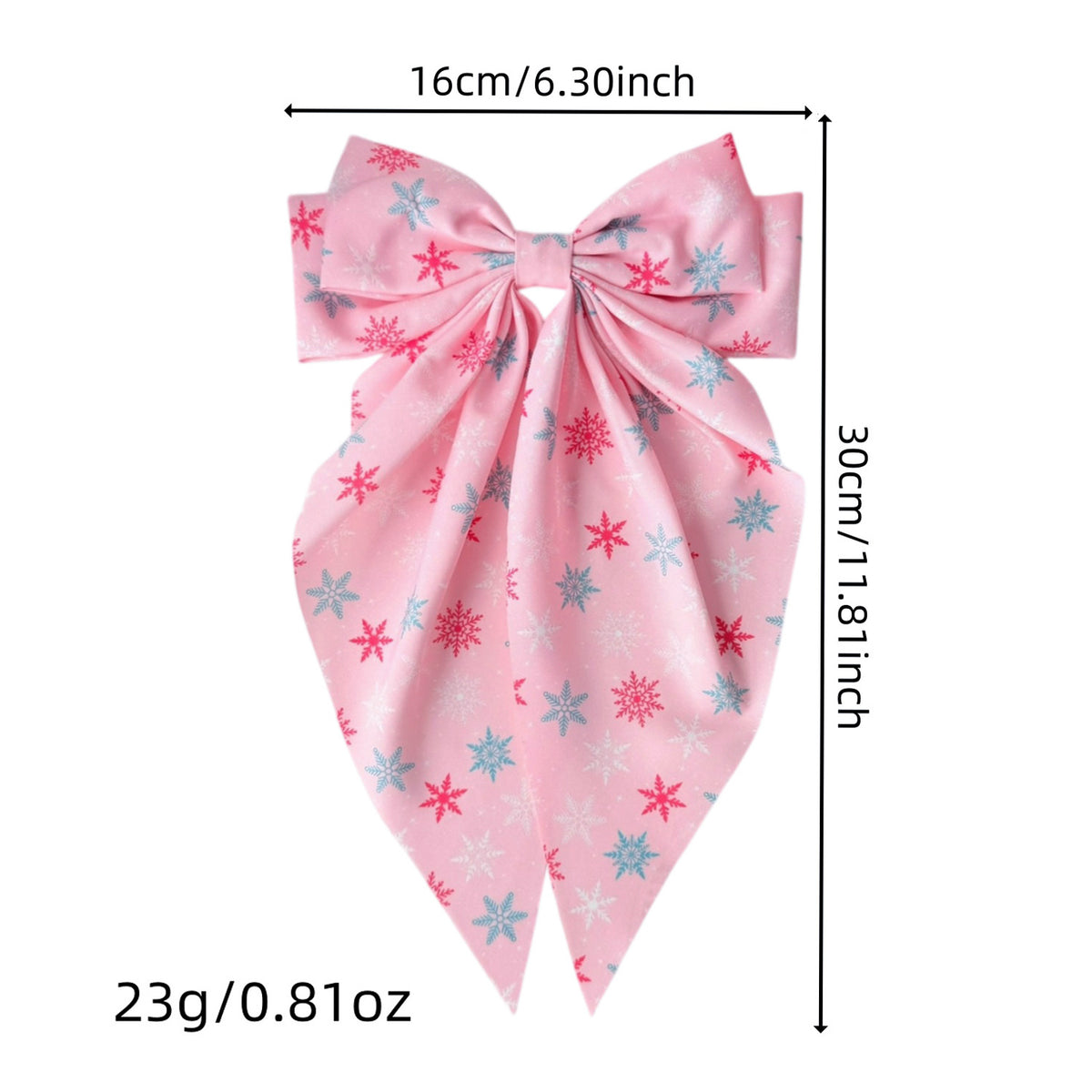 Christmas Snowflake Hair Scrunchie - DippedShop Wholesale - #7363