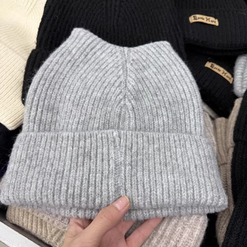 Cute Soft Cat Ears Knit Beanie Hat 6W6HAT713