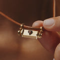 Trendy Gold Plated Pendant Choker Necklace 6W6JNC377L