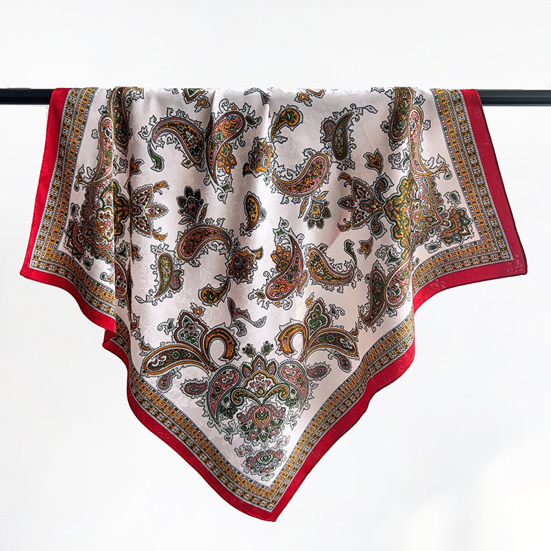 Retro Paisley Scarf - DippedShop Wholesale - #0259