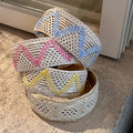 Bohemian Woven Colorblock Hairband - DippedShop Wholesale - #3587