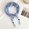 Boho-Style Star Cashew Print Silk Scarf 6W6NSI209