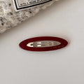 Minimalist Oval Hair Clip - DippedShop Wholesale - #8739