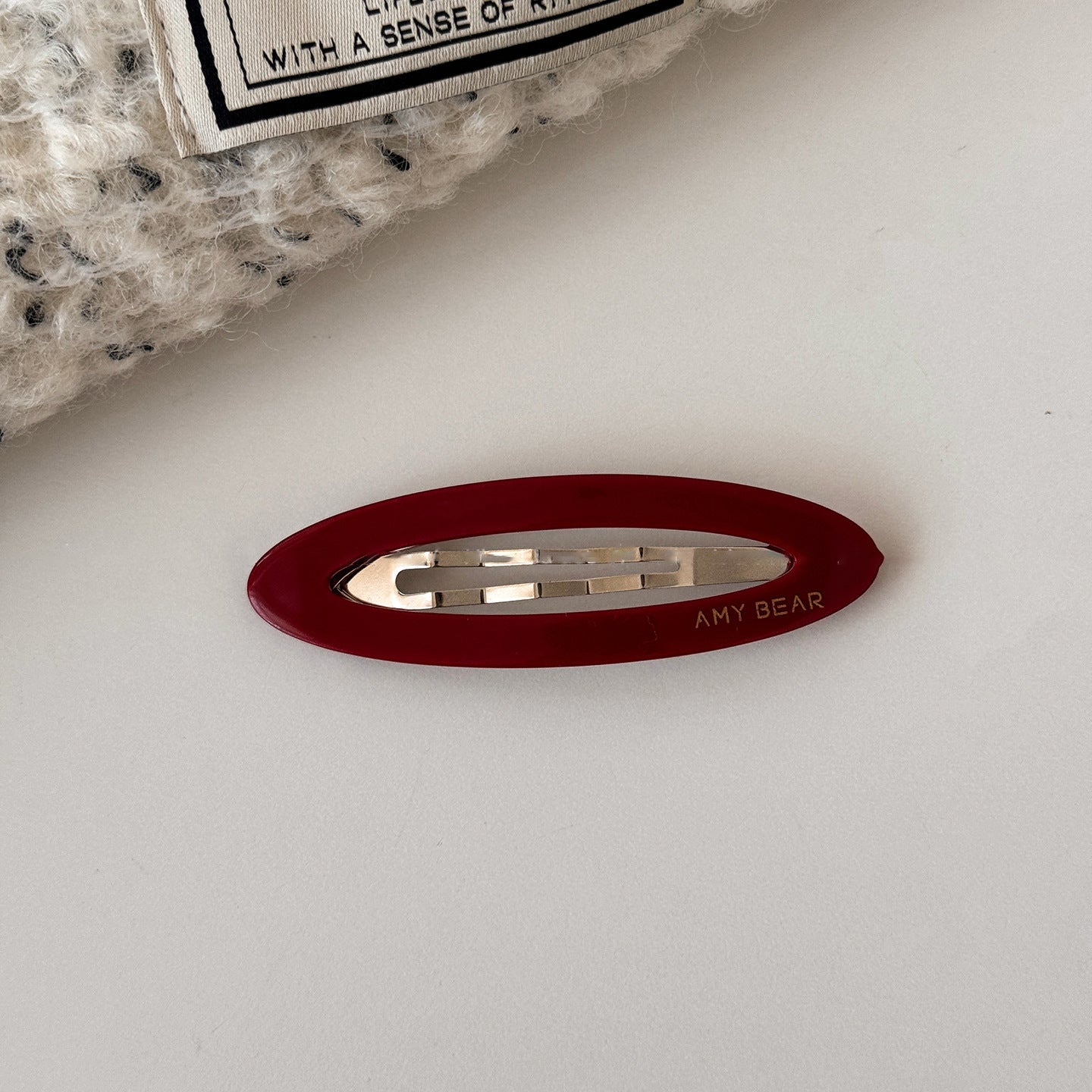 Minimalist Oval Hair Clip - DippedShop Wholesale - #8739