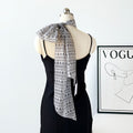 Polka Dots Striped Scarf - DippedShop Wholesale - #1859
