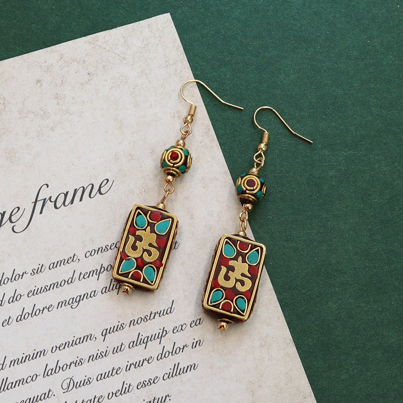 Bohemian Tassel Drop Earrings - DippedShop Wholesale - #3763