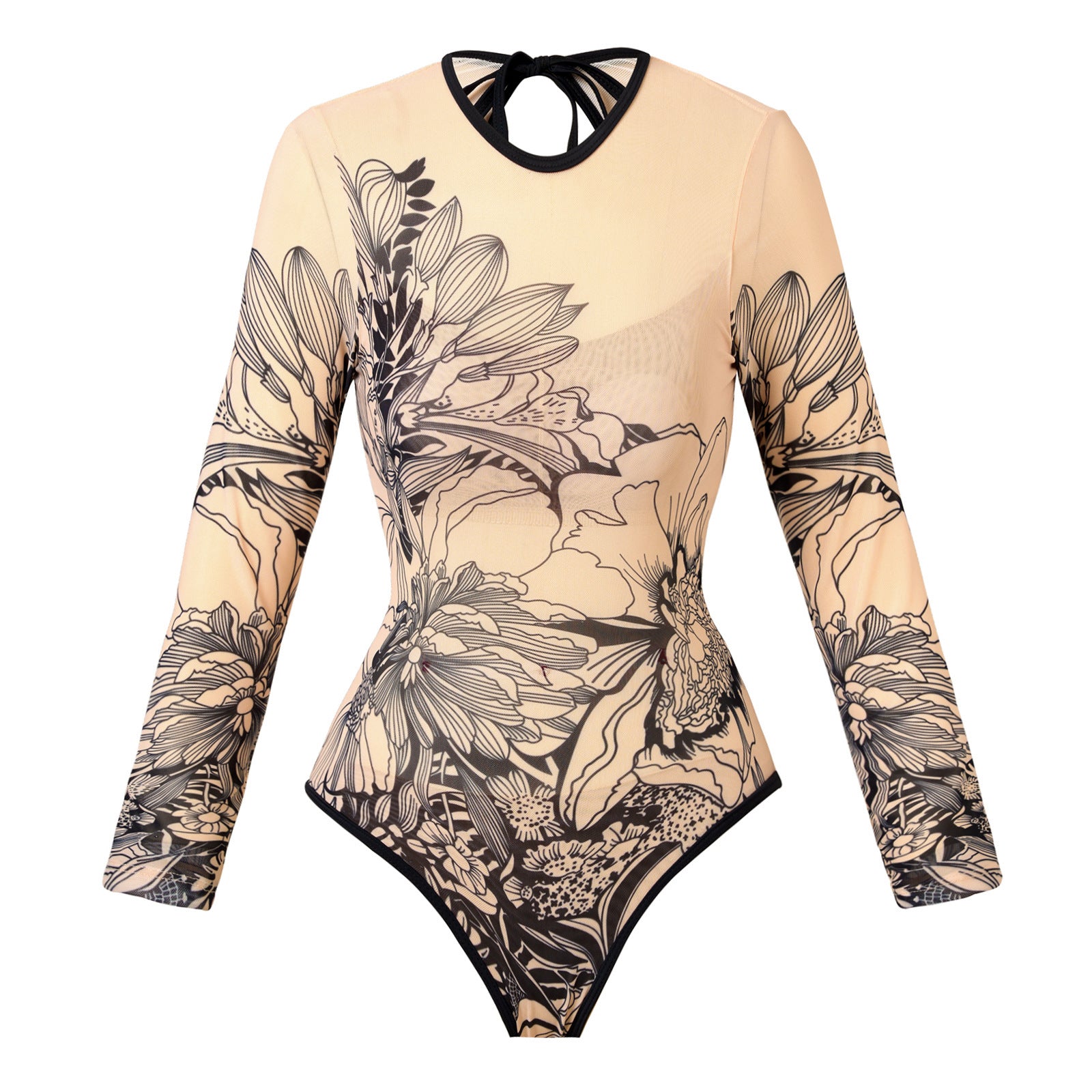 Vintage Floral One Piece Swimsuit - DippedShop Wholesale - #9091