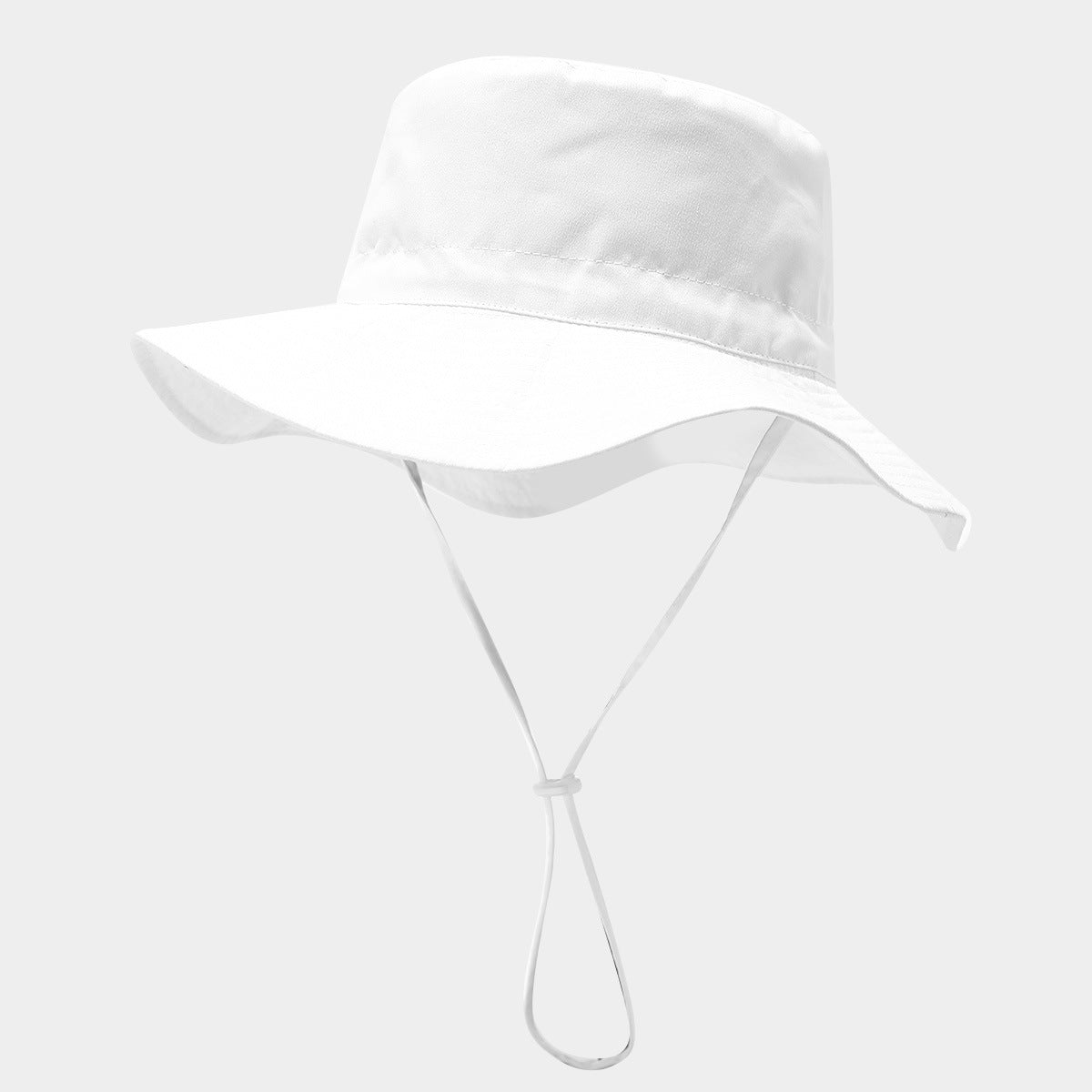 Simple Large Wide Brim Solid Color Bucket Hat 8BK6HAT173T