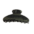 Cute Polka Dot Shell Print Large Hair Claw MK2PPM6W6HCP351