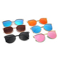 Retro Metal Oval Sunglasses - DippedShop Wholesale - #3475