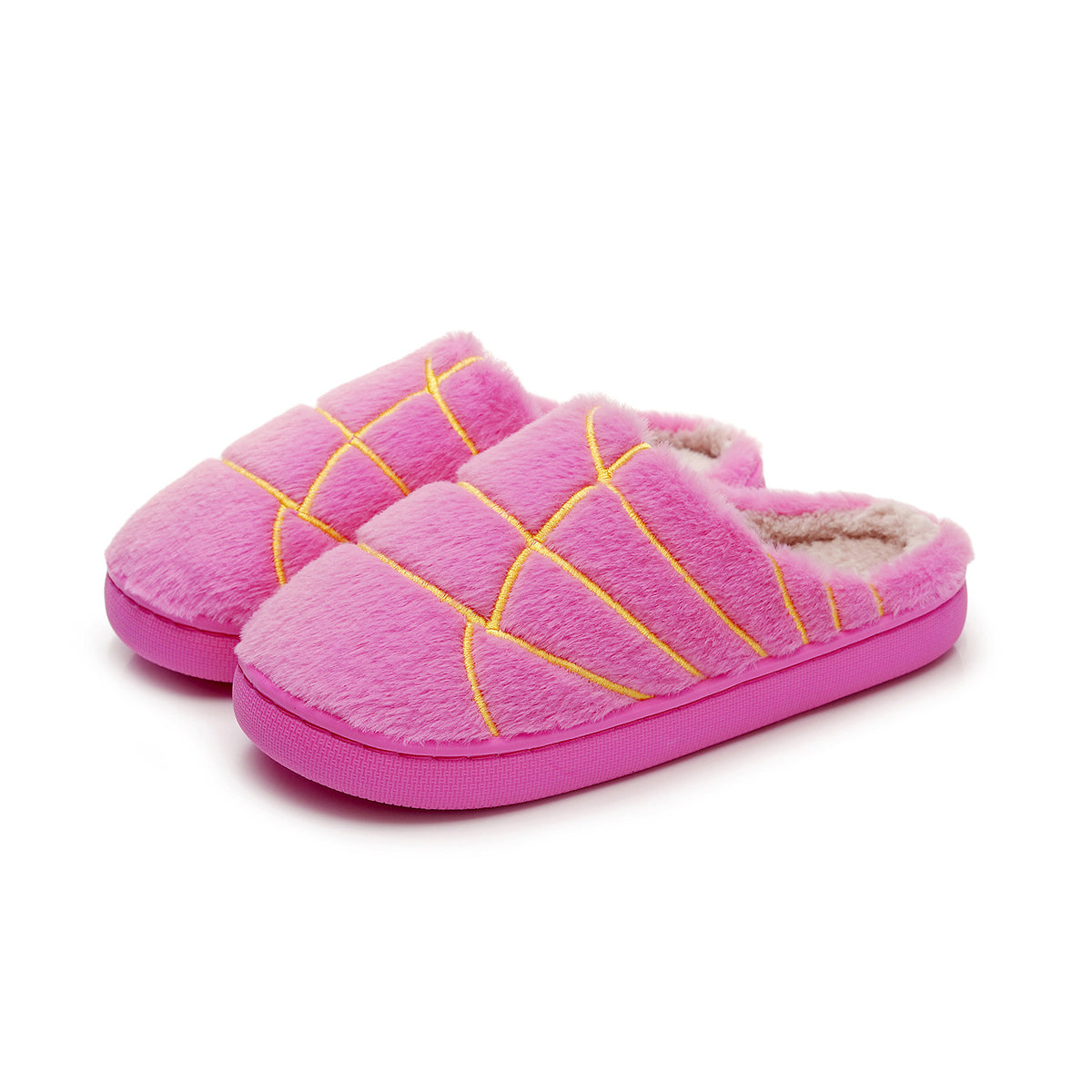 Soft Fluffy Plush Non-Slip Indoor Slippers 6W8FSP241