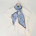 Striped Silk Scarf - DippedShop Wholesale - #8979