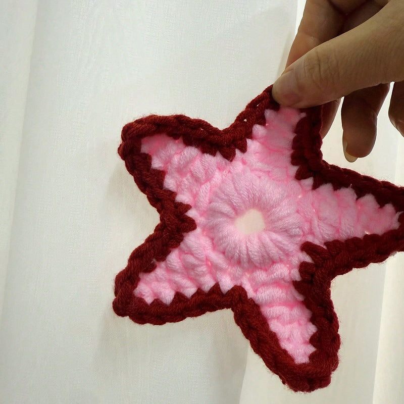 Sweet Handmade Crochet High Elastic Scrunchies 6W6HSR519