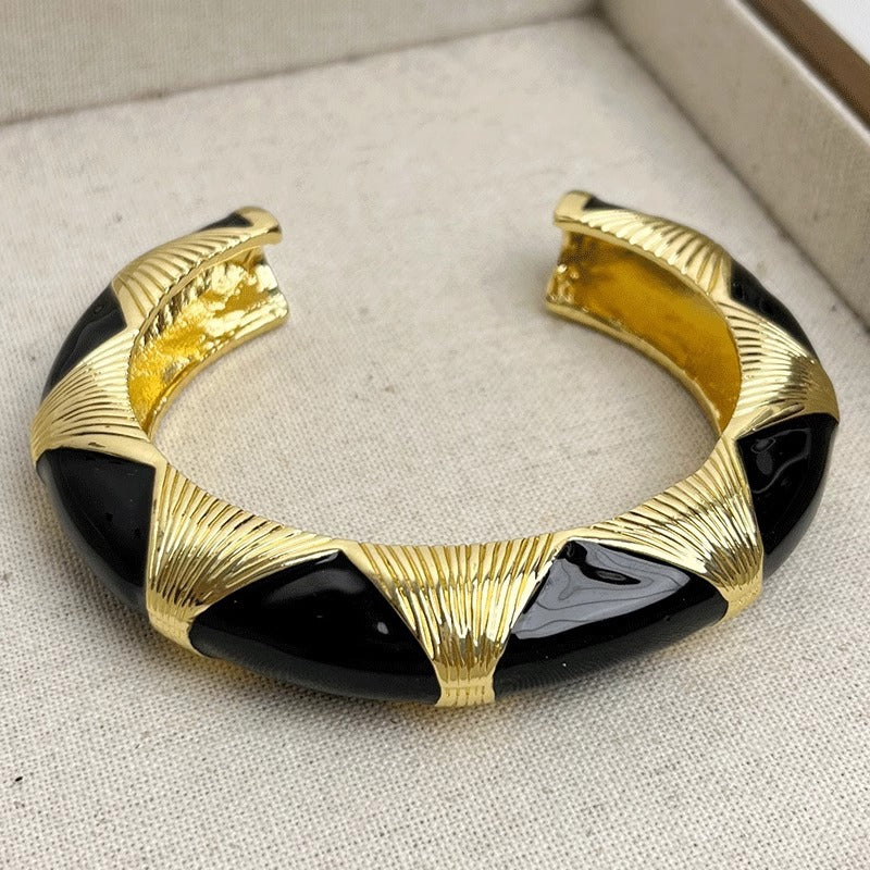 Retro Gold Plated Enamel Glaze - DippedShop Wholesale - #6387