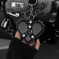 Studded Heart Bag Charm - DippedShop Wholesale - #2195