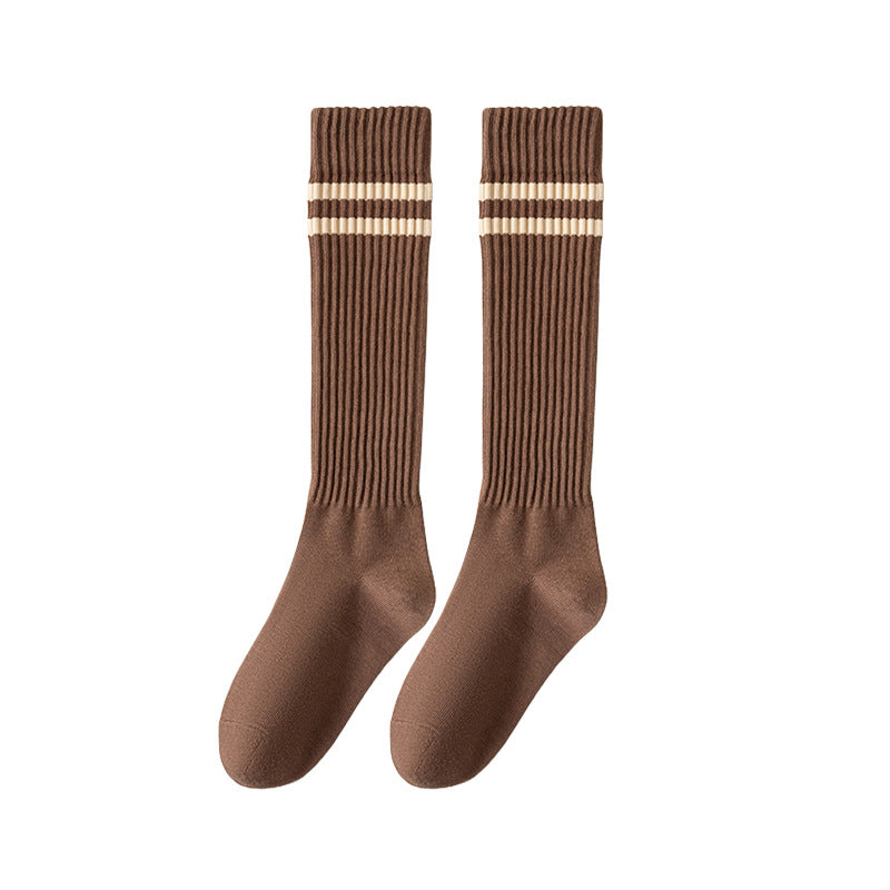 Striped Knee High Socks - DippedShop Wholesale - #8915