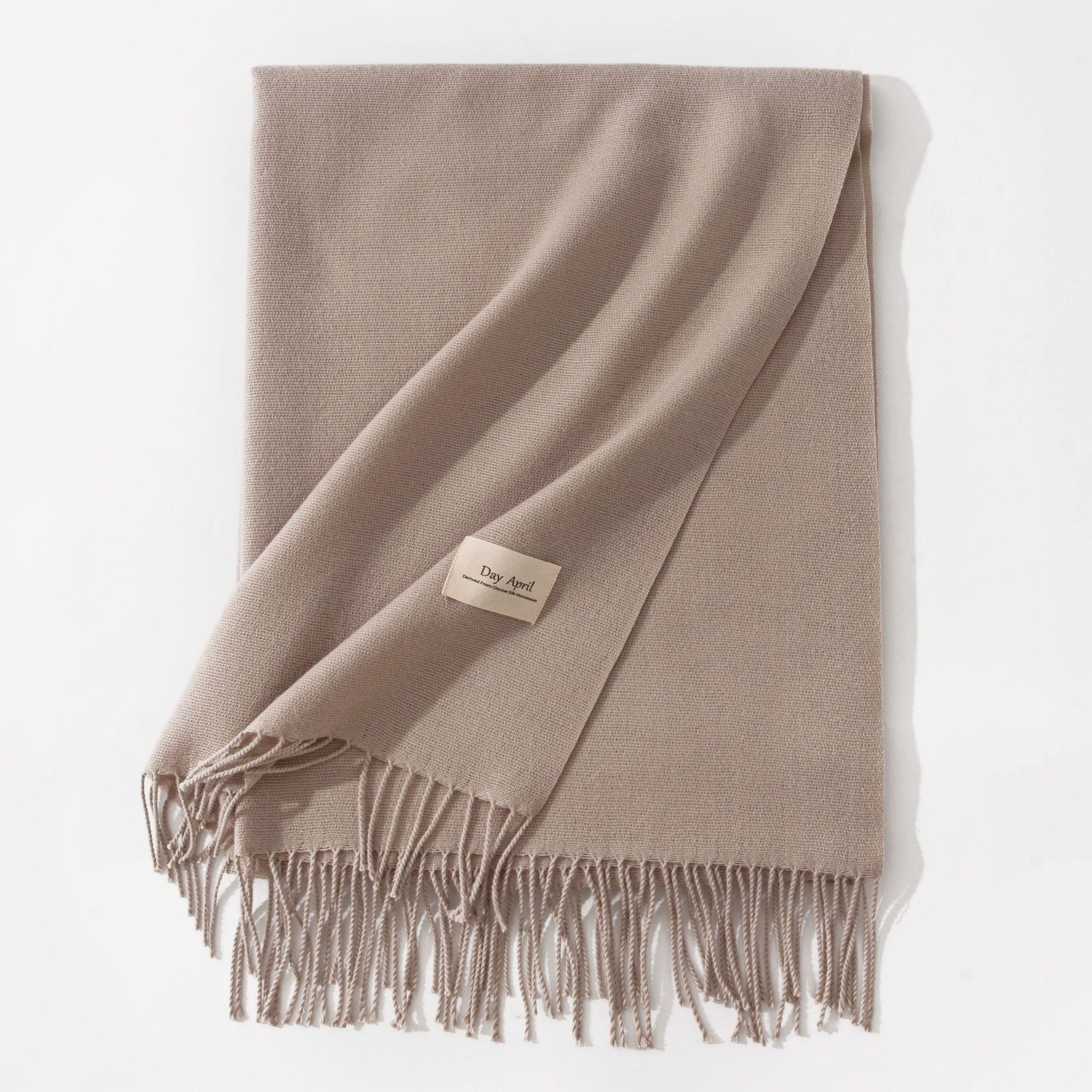 Versatile Solid Color Imitation Cashmere Scarf 6W6NSW278