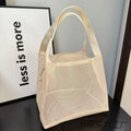 Stylish Hollow Out Solid Color Handbag 8CW6BBG467T