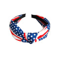 Fashion Start Pattern Knotted Wide Hair Band 8AS6HBD68L