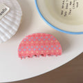 Colorful Polka Dot Hair Claw - DippedShop Wholesale - #4723