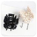 Elegant Hollow Out Butterfly Acetate Hair Claw MK2PPM6W6HCP355