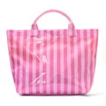 Minimalist Color Block Striped Portable Tote Bag MK2BLW6W10BBG585