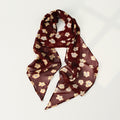 Chic Color Block Polka Dots Silk Scarf 6W6NSI253